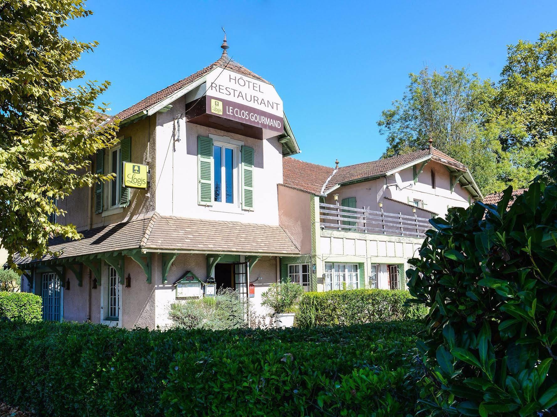 Logis Hostellerie Du Neez Gan Exterior foto